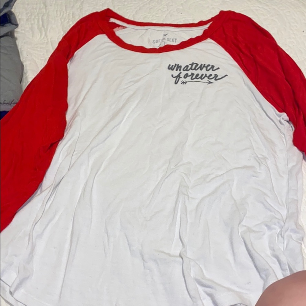 American Eagle baseball shirt